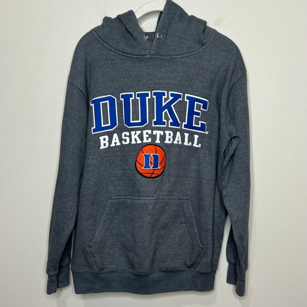 Vintage Duke Basketball Hoodie Sweatshirt Size S Blue Devils TRT Classics